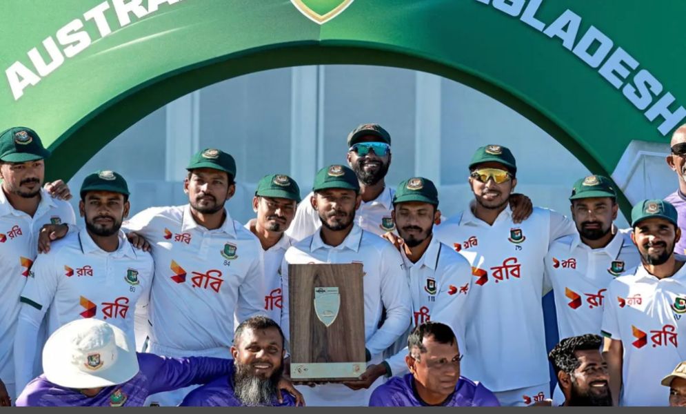 টেস্ট র‌্যাঙ্কিংয়ে ছয়ে উঠল বাংলাদেশ