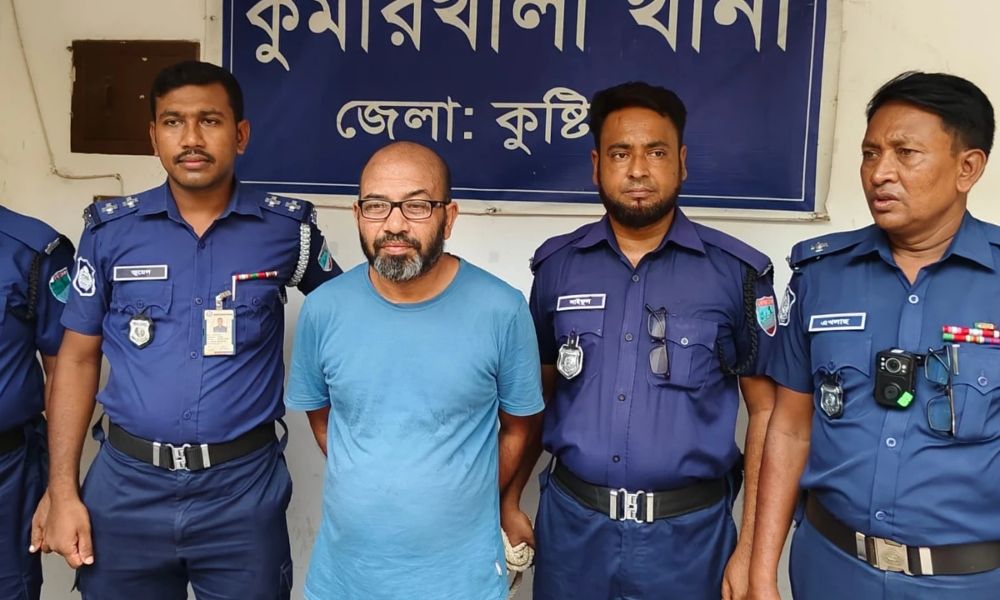 কুষ্টিয়ার কারাগার থেকে পালানো ১২৪ মামলার আসামি ঢাকায় গ্রেপ্তার